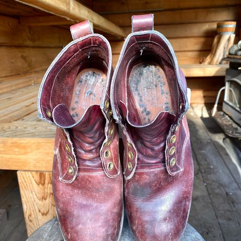 Dayton Boots 9496 Steel Toe in Unknown Leather