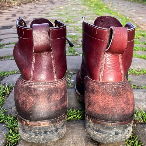 View photo of Dayton Boots 9496 Steel Toe in Unknown Leather