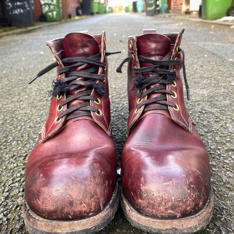 View photo of Dayton Boots 9496 Steel Toe in Unknown Leather