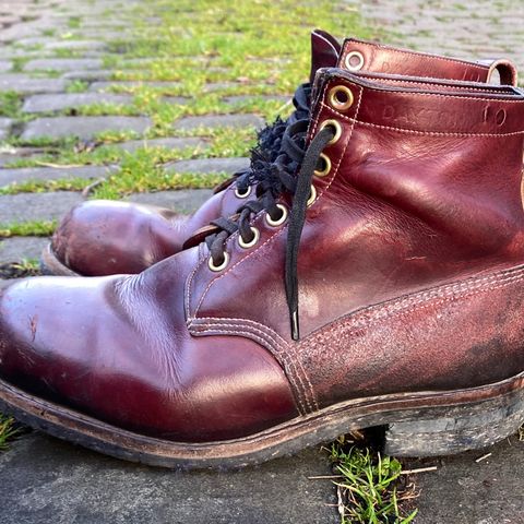 View photo of Dayton Boots 9496 Steel Toe in Unknown Leather