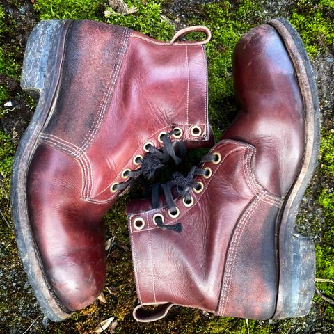 View photo of Dayton Boots 9496 Steel Toe in Unknown Leather