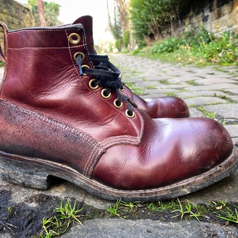 View photo of Dayton Boots 9496 Steel Toe in Unknown Leather