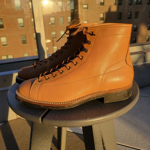 Onderhoud LCV02 Monkey Boot in Horween Natural Pioneer Reindeer