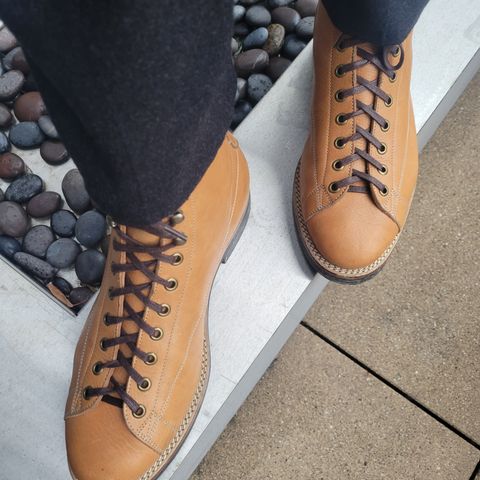 Onderhoud LCV02 Monkey Boot in Horween Natural Pioneer Reindeer