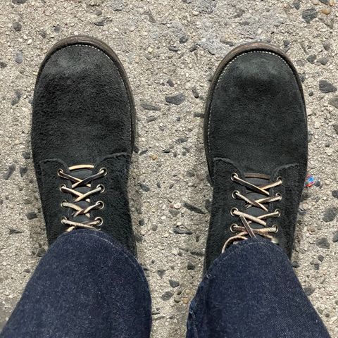 Search result thumbnail of Viberg Service Boot in C.F. Stead Black Unicorn Elk