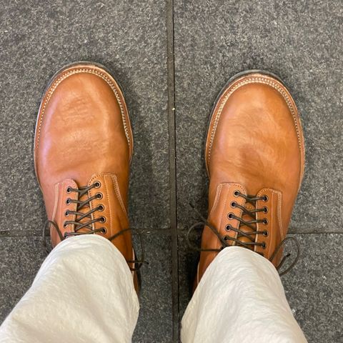 View photo of Viberg N1 Boot in Cuoio Vachetta Lucida