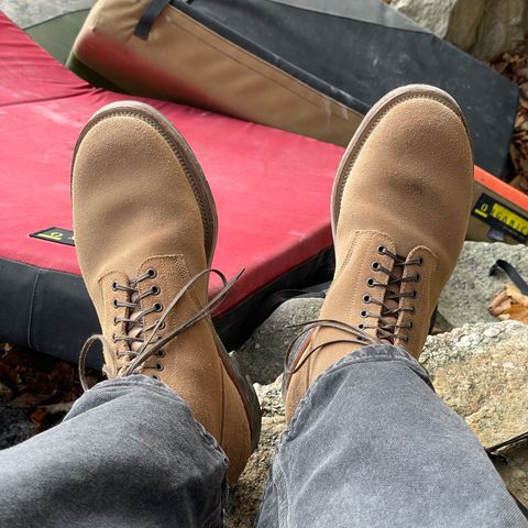 Viberg N1 Boot in Horween Marine Field Roughout
