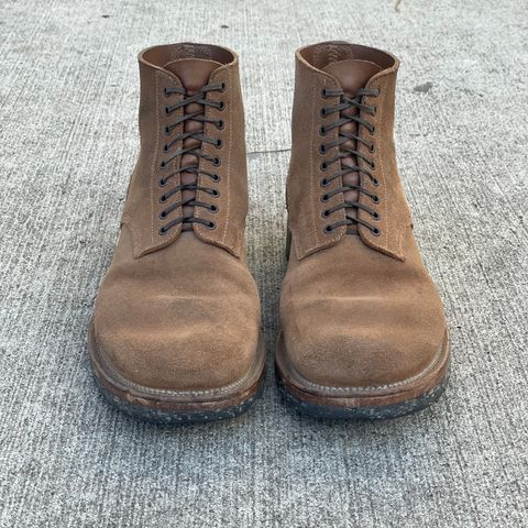 View photo of Viberg N1 Boot in Horween Marine Field Roughout