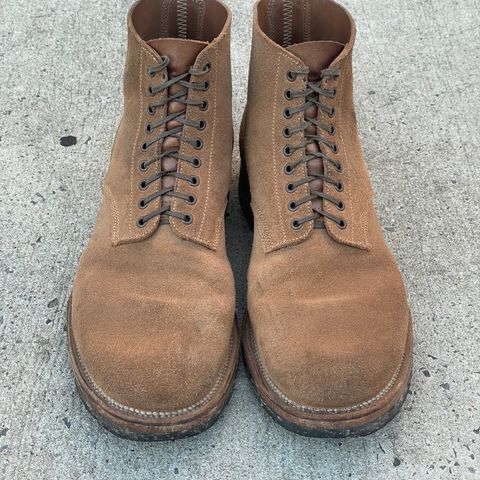 View photo of Viberg N1 Boot in Horween Marine Field Roughout