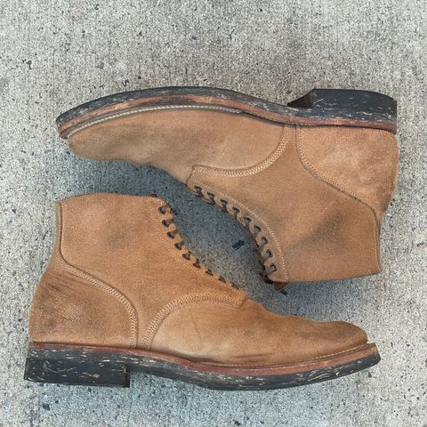 View photo of Viberg N1 Boot in Horween Marine Field Roughout