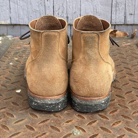 View photo of Viberg N1 Boot in Horween Marine Field Roughout