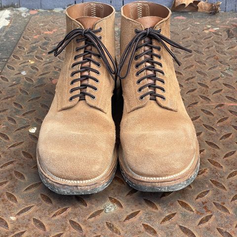 View photo of Viberg N1 Boot in Horween Marine Field Roughout