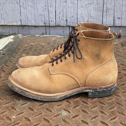 View photo of Viberg N1 Boot in Horween Marine Field Roughout