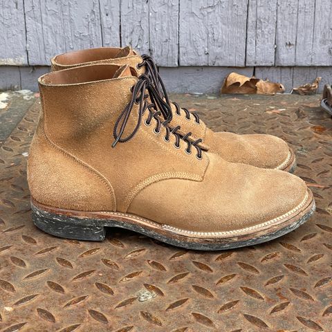 View photo of Viberg N1 Boot in Horween Marine Field Roughout