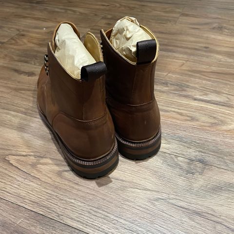 Meermin Jumper Boot in Tobacco Waxy Shell Cordovan