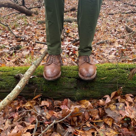 Meermin Jumper Boot in Tobacco Waxy Shell Cordovan