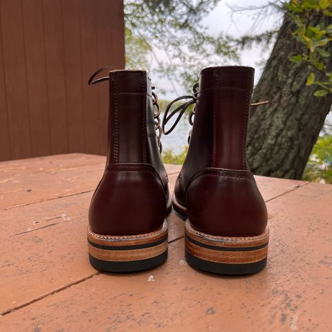 Oak Street Bootmakers Trench Boot in Horween Color 8 Chromexcel