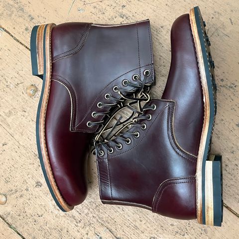 Oak Street Bootmakers Trench Boot in Horween Color 8 Chromexcel