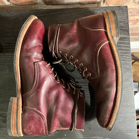 Oak Street Bootmakers Trench Boot in Horween Color 8 Chromexcel