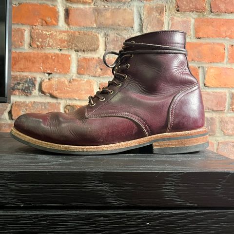 Oak Street Bootmakers Trench Boot in Horween Color 8 Chromexcel