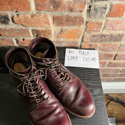 Oak Street Bootmakers Trench Boot in Horween Color 8 Chromexcel