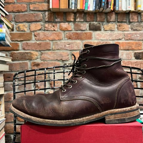 Oak Street Bootmakers Trench Boot in Horween Color 8 Chromexcel