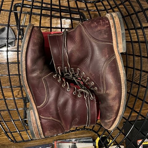 Oak Street Bootmakers Trench Boot in Horween Color 8 Chromexcel