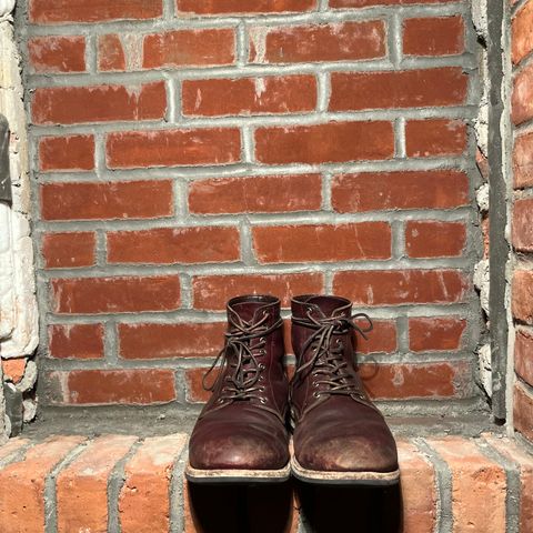 View photo of Oak Street Bootmakers Trench Boot in Horween Color 8 Chromexcel