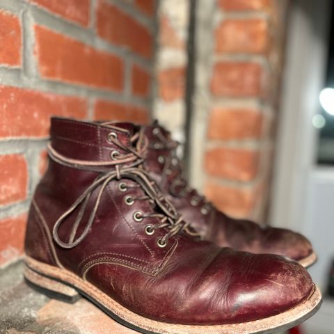 View photo of Oak Street Bootmakers Trench Boot in Horween Color 8 Chromexcel