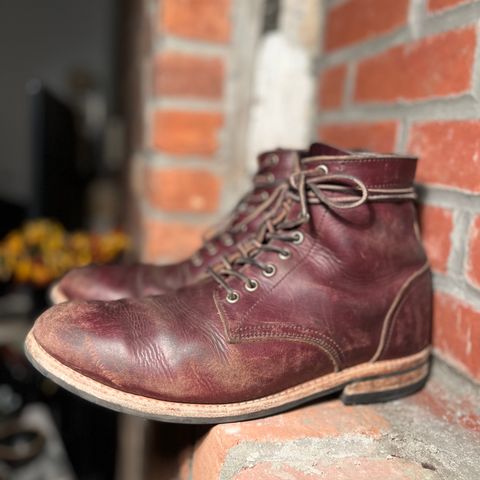 View photo of Oak Street Bootmakers Trench Boot in Horween Color 8 Chromexcel