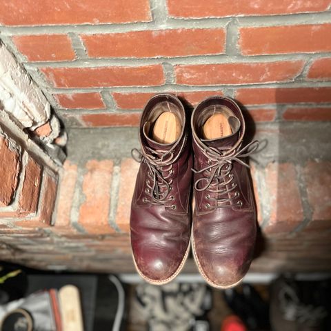 View photo of Oak Street Bootmakers Trench Boot in Horween Color 8 Chromexcel