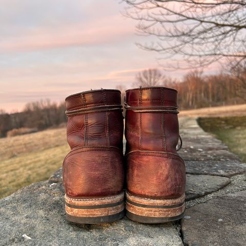 View photo of Oak Street Bootmakers Trench Boot in Horween Color 8 Chromexcel