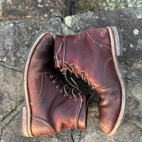 View photo of Oak Street Bootmakers Trench Boot in Horween Color 8 Chromexcel