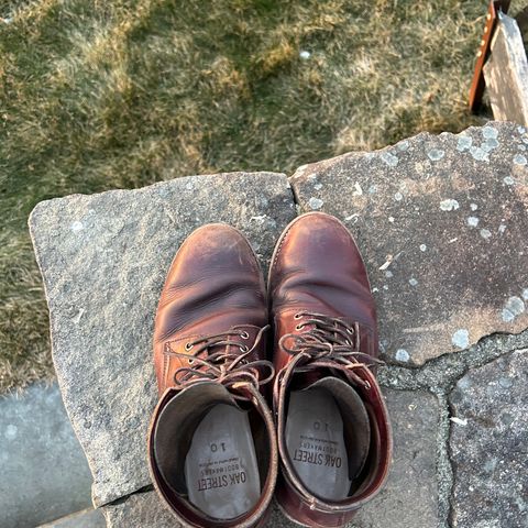 View photo of Oak Street Bootmakers Trench Boot in Horween Color 8 Chromexcel