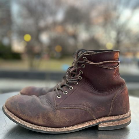 View photo of Oak Street Bootmakers Trench Boot in Horween Color 8 Chromexcel