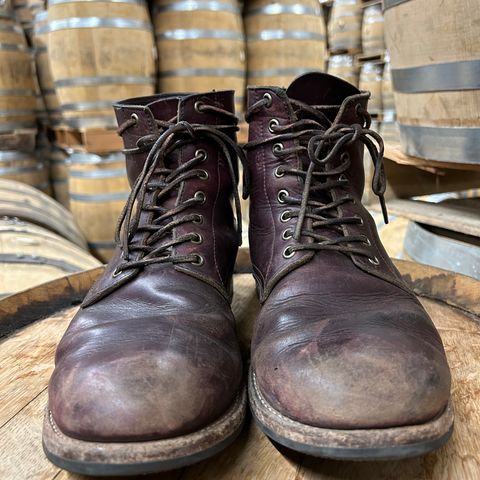 View photo of Oak Street Bootmakers Trench Boot in Horween Color 8 Chromexcel