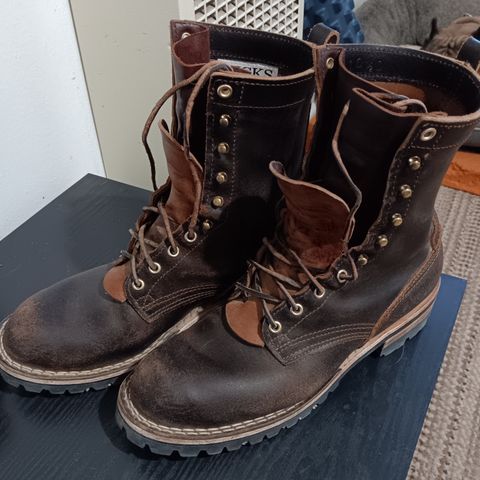 Nicks Overlander in Horween Brown Waxed Flesh