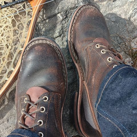 Nicks Overlander in Horween Brown Waxed Flesh