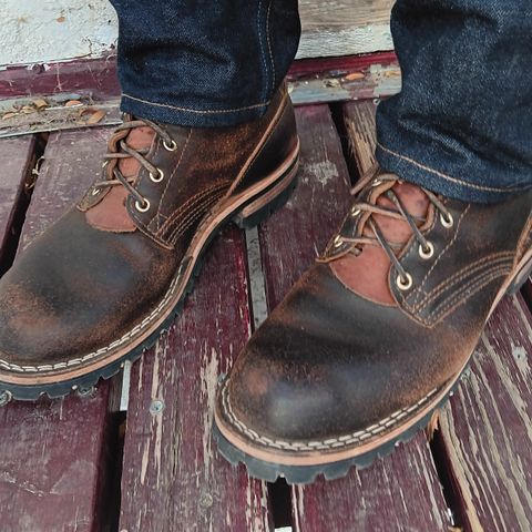 Nicks Overlander in Horween Brown Waxed Flesh
