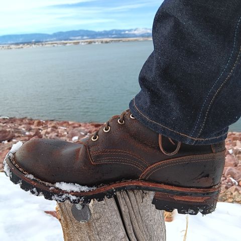 Nicks Overlander in Horween Brown Waxed Flesh
