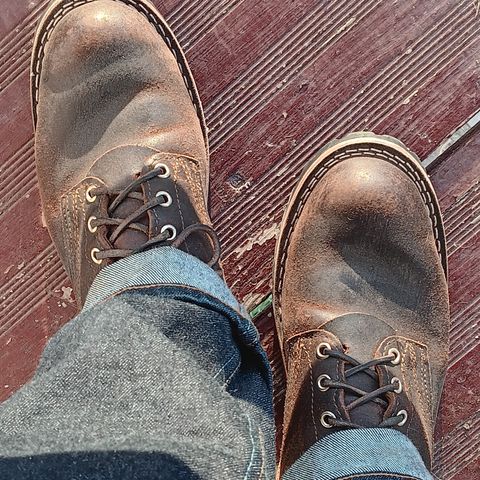 Nicks Overlander in Horween Brown Waxed Flesh