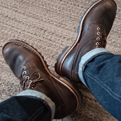 Nicks Overlander in Horween Brown Waxed Flesh