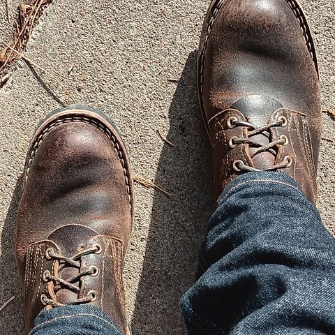 Nicks Overlander in Horween Brown Waxed Flesh