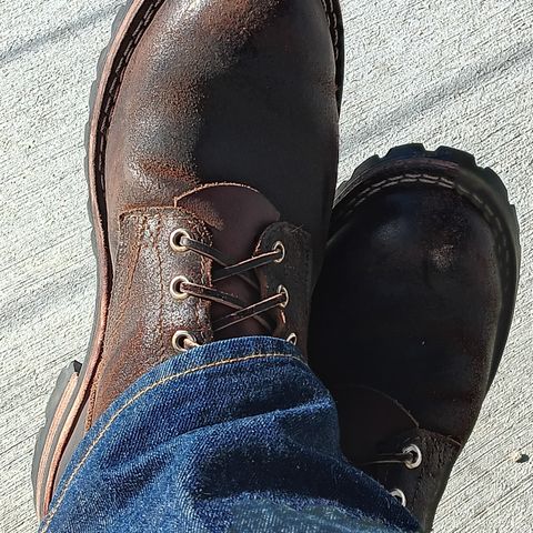 Nicks Overlander in Horween Brown Waxed Flesh