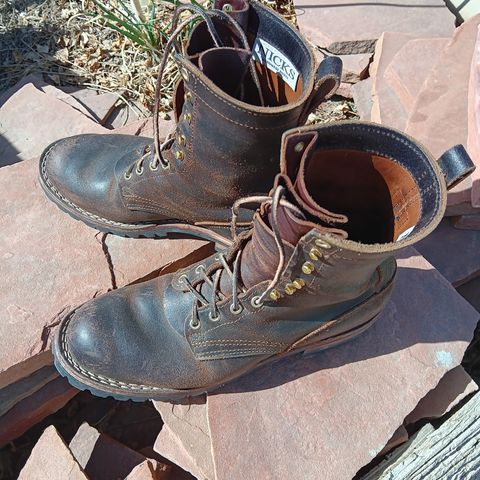 Nicks Overlander in Horween Brown Waxed Flesh