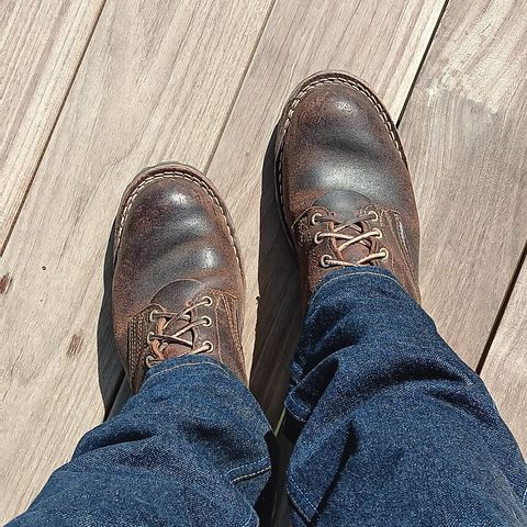 Nicks Overlander in Horween Brown Waxed Flesh