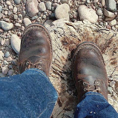 Nicks Overlander in Horween Brown Waxed Flesh