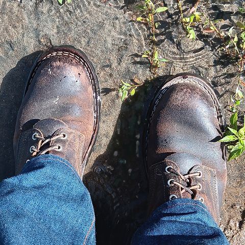 Nicks Overlander in Horween Brown Waxed Flesh