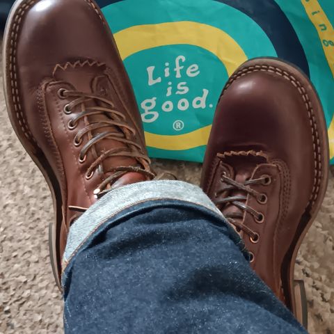 White's 350 Cutter in Seidel British Tan Double Shot