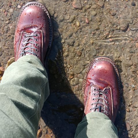 White's 350 Cutter in Seidel British Tan Double Shot